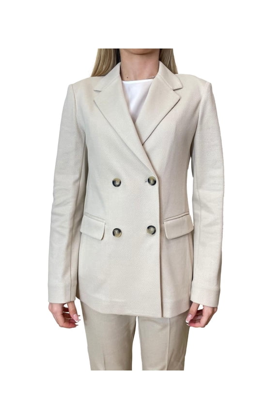 Ivory White Mmlrotondo Polyamide Jacket (Women's)