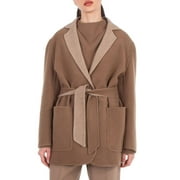 Max Mara Mirko Oversized Reversible Jacket, Brand Size 38  US Size 4