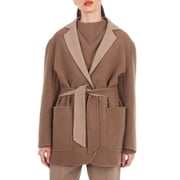 Max Mara Mirko Oversized Reversible Jacket, Brand Size 40  US Size 6
