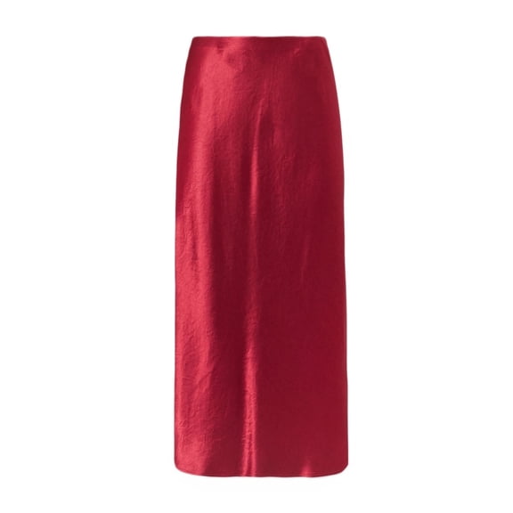 Max Mara Red Acetate Evening Gown (Women's)