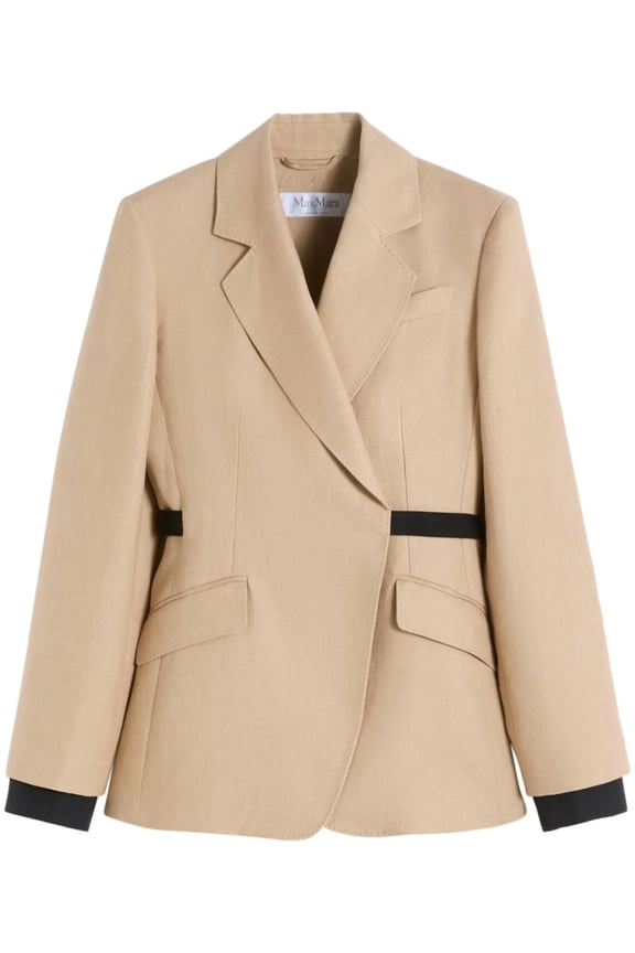 Structured Tailored Jacket With Notched Lapel (Women's)
