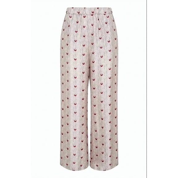 Max Mara Wide-Leg Pants With Textured Fabric And Elastic Waistband (Women's)