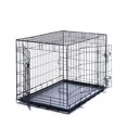 Max&Marlow 30inch DoubleDoor Dog Crate, Foldable Metal Wire Dog Kennel
