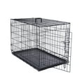 thumbnail image 1 of Max & Marlow Single-Door Dog Crate, Foldable Metal Wire Kennel, Portable, Tray and Divider Included, 36" x 22" x 24.5", 1 of 7