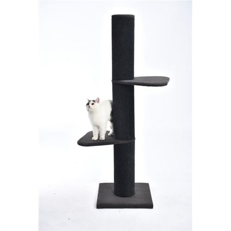 Max & Marlow 63 in. Tall Play Tree Climber - Charcoal Light Grey