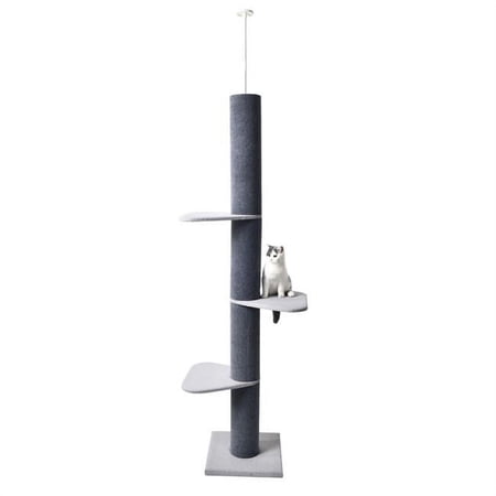 Max & Marlow Luxury 3 Tier Tree Floor To Ceiling Cat Tree