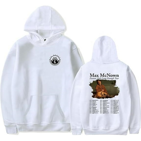 Max McNown 2025 Forever Ain't Long Enough Tour Hoodie Unisex Trendy Classic Sweatshirt