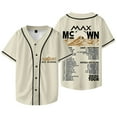 thumbnail image 1 of Max McNown 2025 Tour Baseball Jacket Unisex Fashion Tee Summer style8, 1 of 5