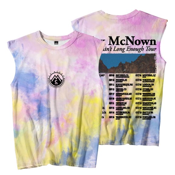 Max McNown Forever Ain't Long Enough Tour Merch Sleeveless T-Shirts Women Men Fashion Tank Tops