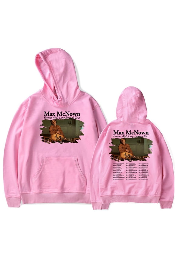 Max McNown Tour 2025 Hoodie Merch For Men/Women Unisex Long Sleeve Sweatshirt Pullover Cosplay Fashion Hooded Streetwear