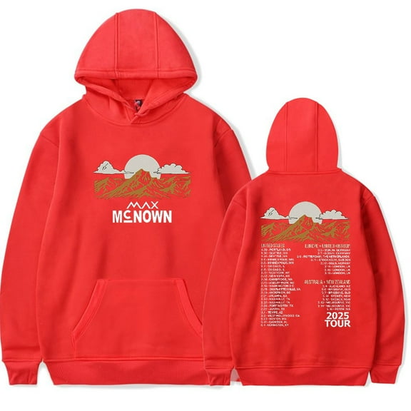 Max McNown Tour 2025 Hoodie Merch For Men/Women Unisex Long Sleeve Sweatshirt Pullover Streetwear