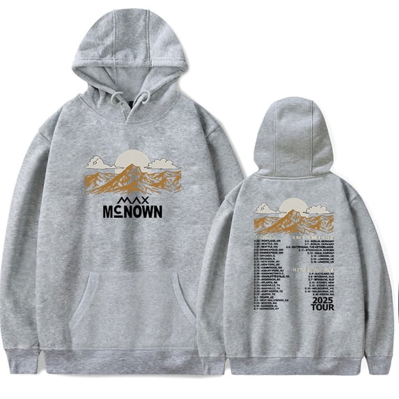 Max McNown Tour 2025 Hoodie Merch For Men/Women Unisex Long Sleeve Sweatshirt Pullover Streetwear