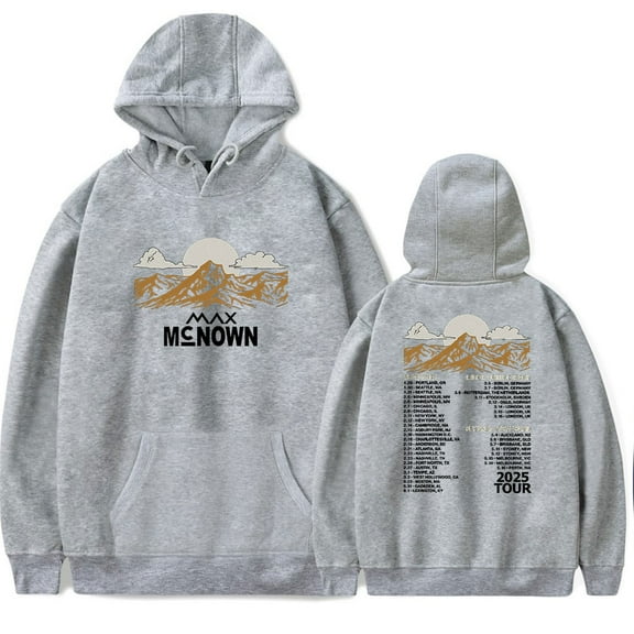 Max McNown Tour 2025 Hoodie Merch For Men/Women Unisex Long Sleeve Sweatshirt Pullover Streetwear