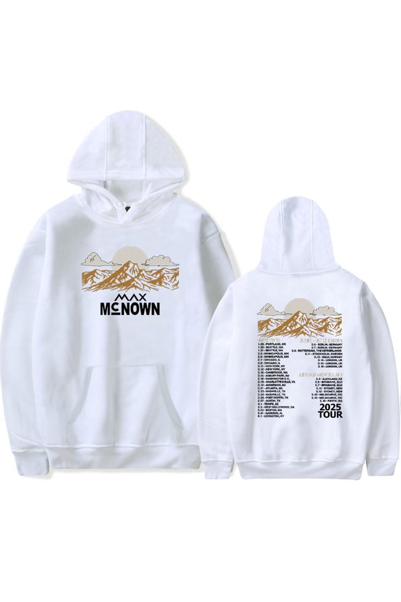Max McNown Tour 2025 Hoodie Merch For Men/Women Unisex Long Sleeve Sweatshirt Pullover Streetwear