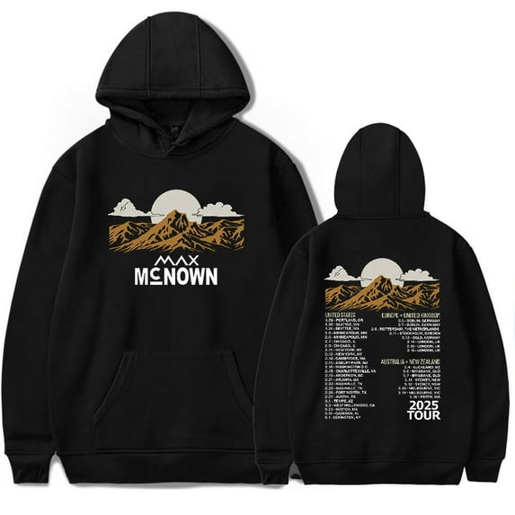 Max McNown Tour 2025 Hoodie Merch For Men/Women Unisex Long Sleeve Sweatshirt Pullover Streetwear