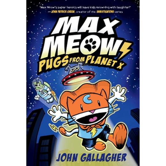 Pre-Owned Max Meow Book 3: Pugs from Planet X: (A Graphic Novel) (Hardcover) 0593121112 9780593121115
