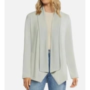 Max & Mia Open Front Drape Cardigan with Pockets, Lt Olive, XS