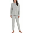 thumbnail image 1 of Max  Mia Women's 2 Piece Super Soft Live In Lounge Pajama Set, 1 of 8