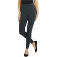 thumbnail image 1 of Max & Mia Women's Modal Blend High Waist 7/8 Leggings, Charcoal Small, 1 of 4