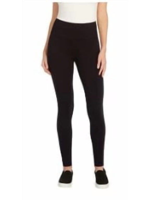 Women's The High Waist French Terry Legging Pant, Black, Small