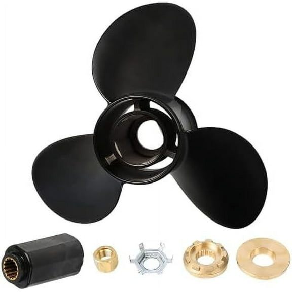 Max Motosports 14.25 x 21 Aluminum Outboard Propeller 48-832832A45 fit Mercury Mercruiser 135-300HP 14-1/4x21 Prop 15 Spline Tooth$$Watercraft