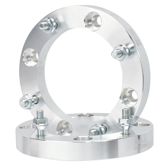 Max Motosports 2pcs 1" 4x156 ATV Wheel Spacers for Yamaha Raptor Polaris Ranger Predator Sportsman RZR Race Kawasaki 4/156 3/8" Studs