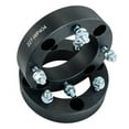 thumbnail image 1 of Max Motosports 2pcs 1.5" 4x137 Black Wheel Spacers for Kawasaki Bayou 220 250 300 Can Am Commander 330 400 500 650 800 1000 Renegade Suzuki 4/137 10x1.25 Thread Pitch, 1 of 2