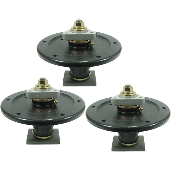 Max Motosports 3PCS Spindle Assembly for Toro 52" 60" 72" Deck 119-8599 108-7713 106-3217