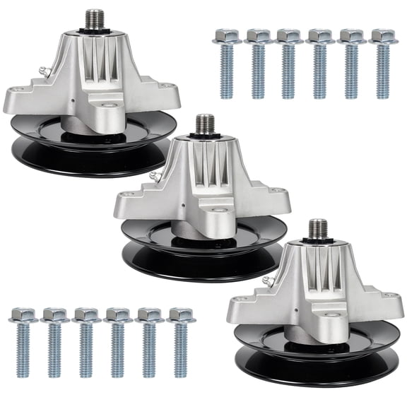 Max Motosports 3PK Spindle for Cub Cadet LTX1050KH LTX1050KW LTX1050VT 50" Deck Tractors