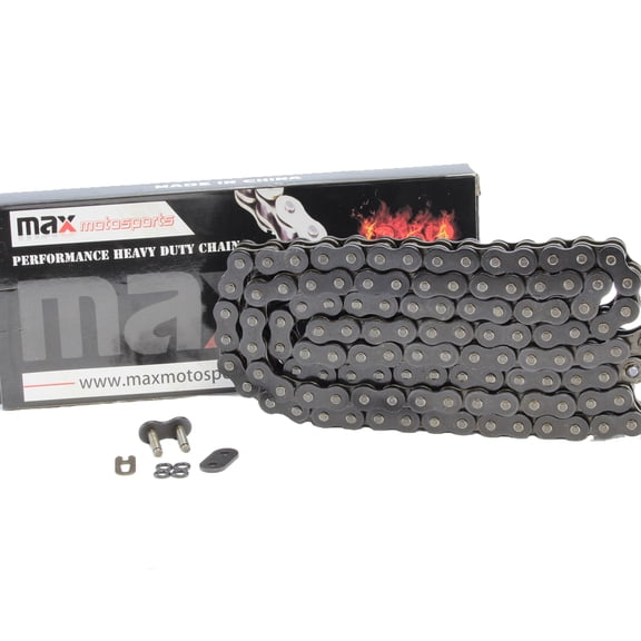 Max Motosports 520 Black O-Ring Chain 78 Links For 2003 2004 2005 2006 2007 2008 2009 2010 Polaris 330 Trail Boss 2x4
