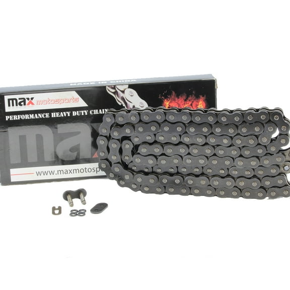 Max Motosports 520 Pitch 106 Links Black O-Ring Chain replacement for Kawasaki EX250 Ninja 250 R 1988-2012