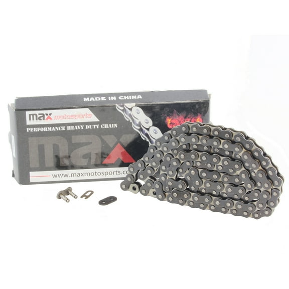 Max Motosports 520 Pitch 112 Links Black Standard Chain for Suzuki DRZ DR-Z 250 DR-Z400 E DR-Z400 S 2001 2002 2003 2004 2005 2006 2007