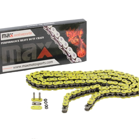 Max Motosports 520 Yellow O-Ring Chain 96 Links for Suzuki LTZ400 LT-Z Quadsport 2003 2004 2005 2006 2007 2008 2009 2010 2011 2012