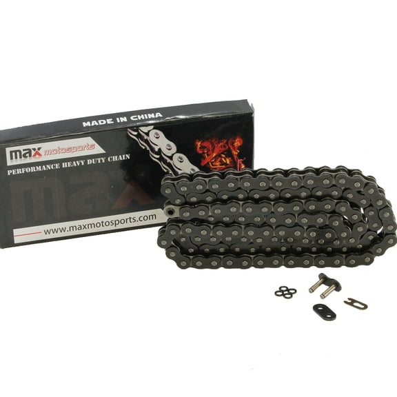 Max Motosports 525 Pitch 122 Links Black O-Ring Chain replacement for Honda VT750 Shadow Spirit 2001 2002 2003 2004 2005 2006 2007