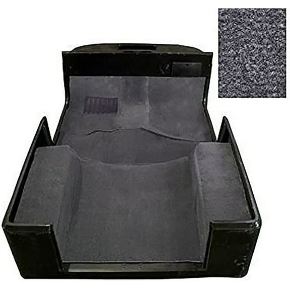 Max Motosports 6 Piece Full Set Carpet Kit Floor Mat Gray For YJ Jeep Wrangler 1987-1995