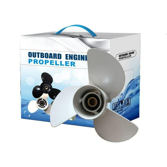 Max Motosports Aluminum Boat Propeller 13x19 RH For Yamaha 6E5-45941-00-00 6E5-45941-00-EL 13"x19" Pitch
