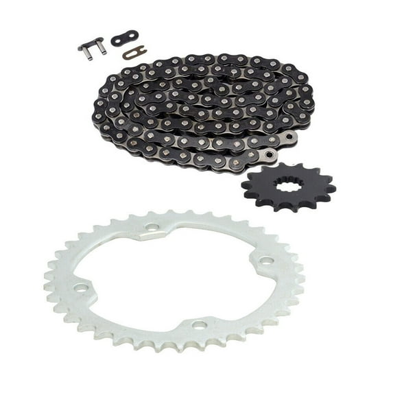 Max Motosports Black Chain Sprocket Kit For 2007-2017 2018 2019 Yamaha YFM700R Raptor 700