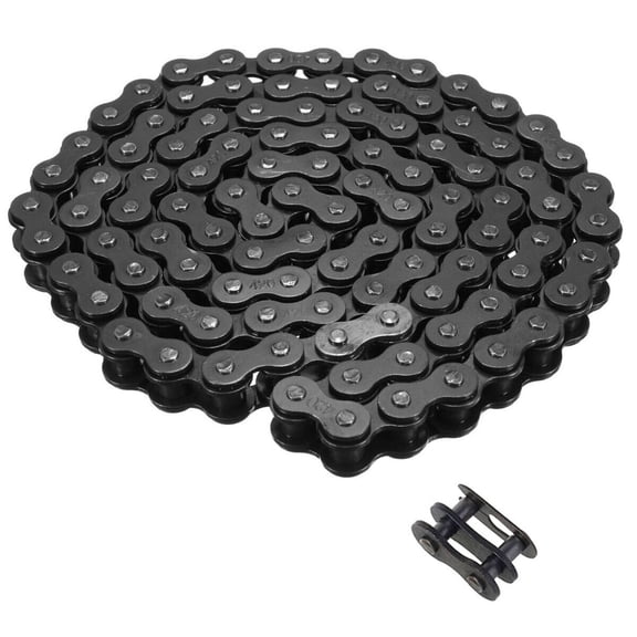 Max Motosports Black Drive Chain for Yamaha TTR90 TTR90E 2000-2007 / Suzuki DRZ110 2003-2005