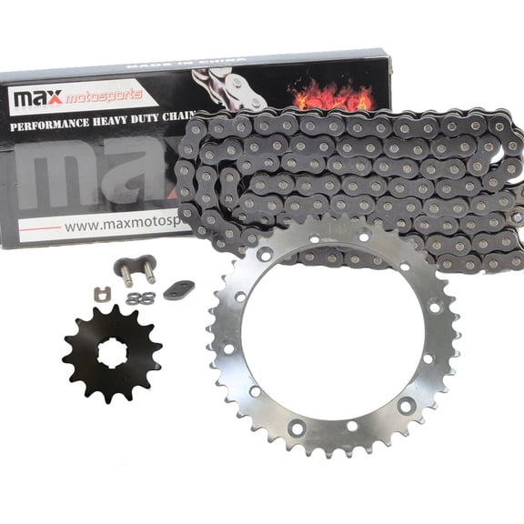 Max Motosports Black O-Ring Chain Sprocket For 1989-2006 1999 2005 Yamaha YFZ350 Banshee 350
