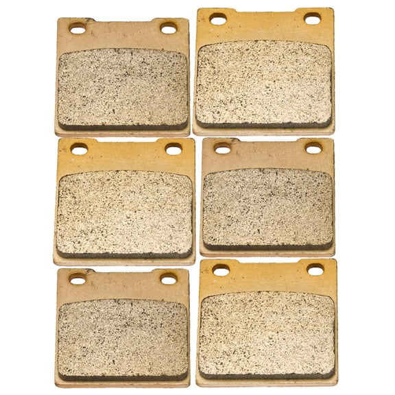 Max Motosports Front&Rear Brake Pads for 1983-1986 Suzuki GS550E GS550ES GS550ESF GS550ES3 GS550EF GS550ESG