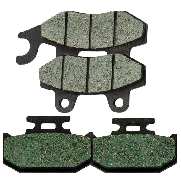 Max Motosports Front & Rear Brake Pads for 1989-1995 Suzuki RM 250 RM 125 DR 250 L/M/N/P/R/S DR 350 RMX 250