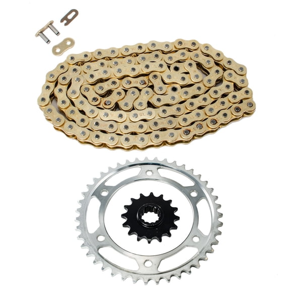 Max Motosports Gold Drive Chain & Sprockets Kit for Honda CBR600RR 2003 2004 2005 2006