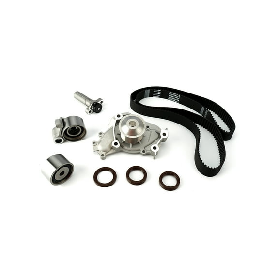 Max Motosports Timing Belt Kit & Tensioner With Water Pump Fits for 1995-2004 Toyota Camry Lexus ES300 3.0L