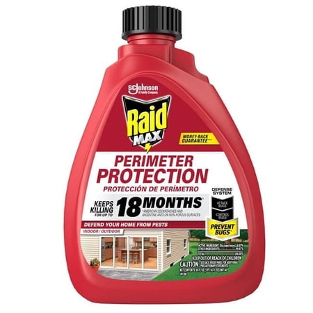 Max Perimeter Protection 30 oz Raid Max Liquid Insect Barrier