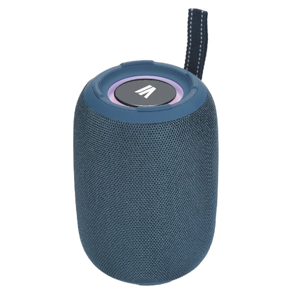 Max Power MPD395 Pulse Boom Portable Bluetooth Speaker with Heavy Bass, Blue