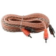 thumbnail image 1 of Max Power entry rca cable 17ft orange/black, 1 of 2