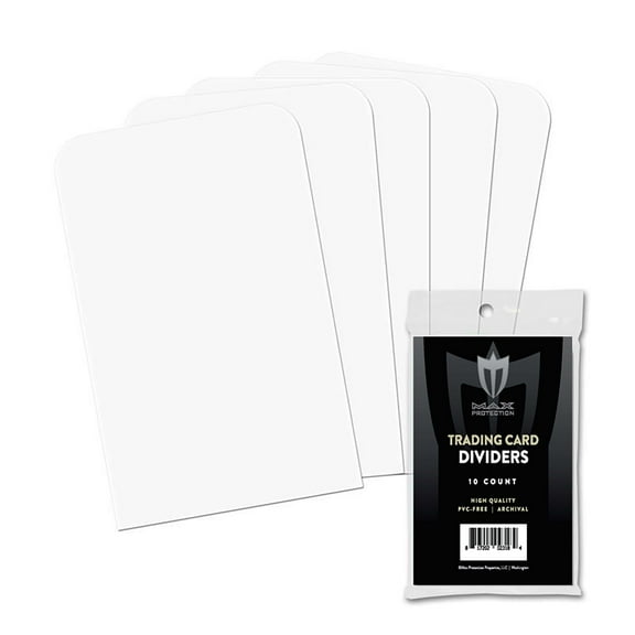 Max Pro Trading Card Dividers (2 - Packs)