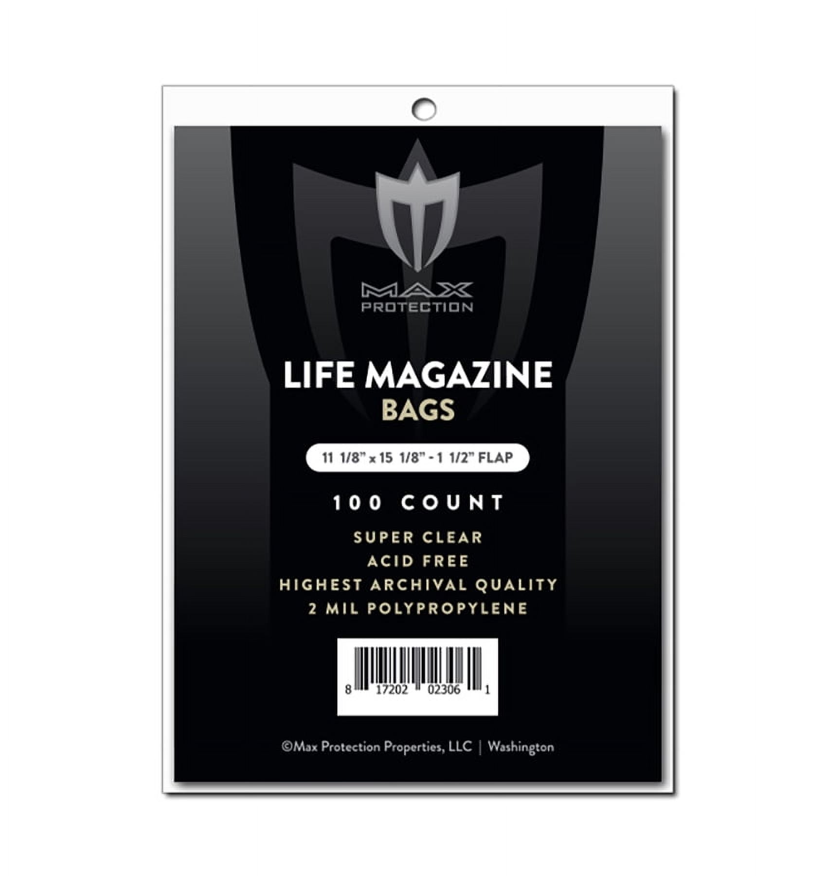 Life Magazine Size Bags (100ct) | Ultra PRO International