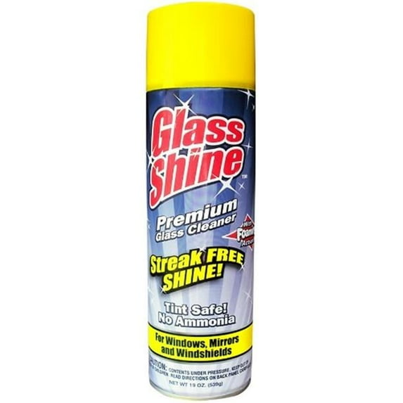 Max Professional 3012 Glass Shine Premium Glass Cleaner 19 Oz - Pack of 12