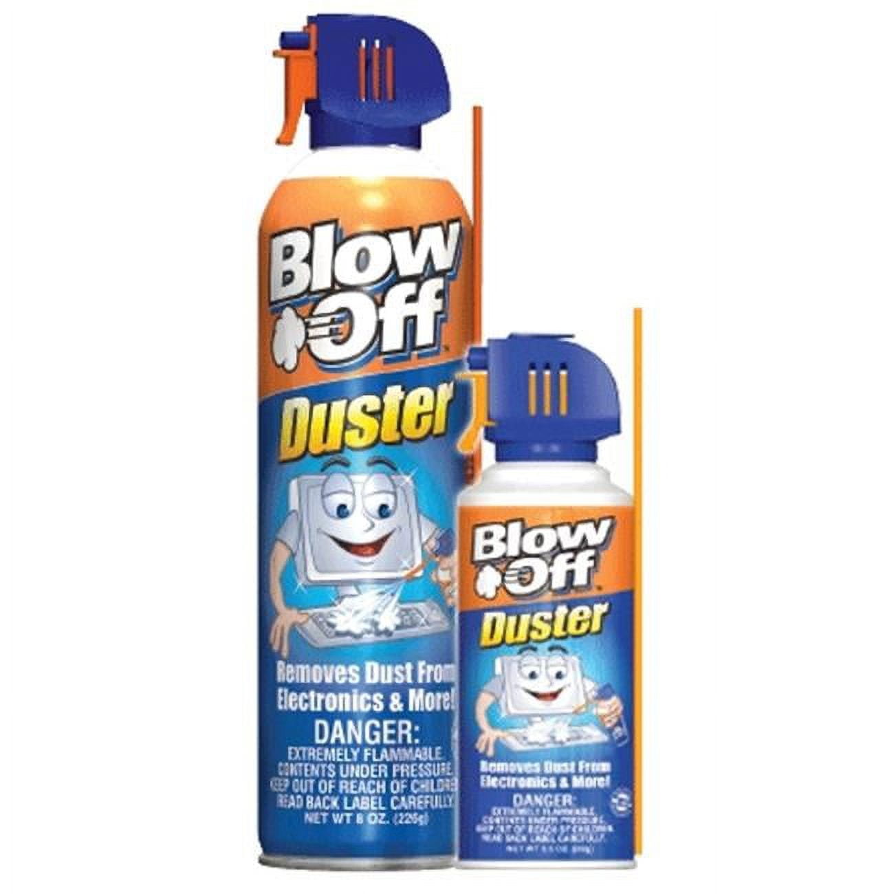  Compressed Air Duster Can MAX Professional Cleaner 1111 Blow  Off Non-toxic & No Bitternt 8oz. Stop the Build-up of Dust in Your  Electronics, Clogging up the Cooling Fan. Pack of 2 